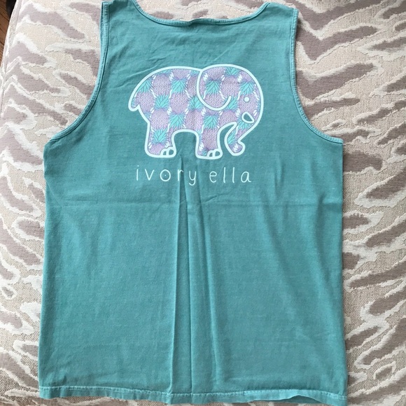 Ivory Ella tank top, medium - Picture 2 of 4